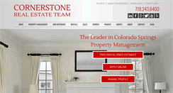 Desktop Screenshot of callcornerstone.com