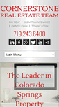 Mobile Screenshot of callcornerstone.com